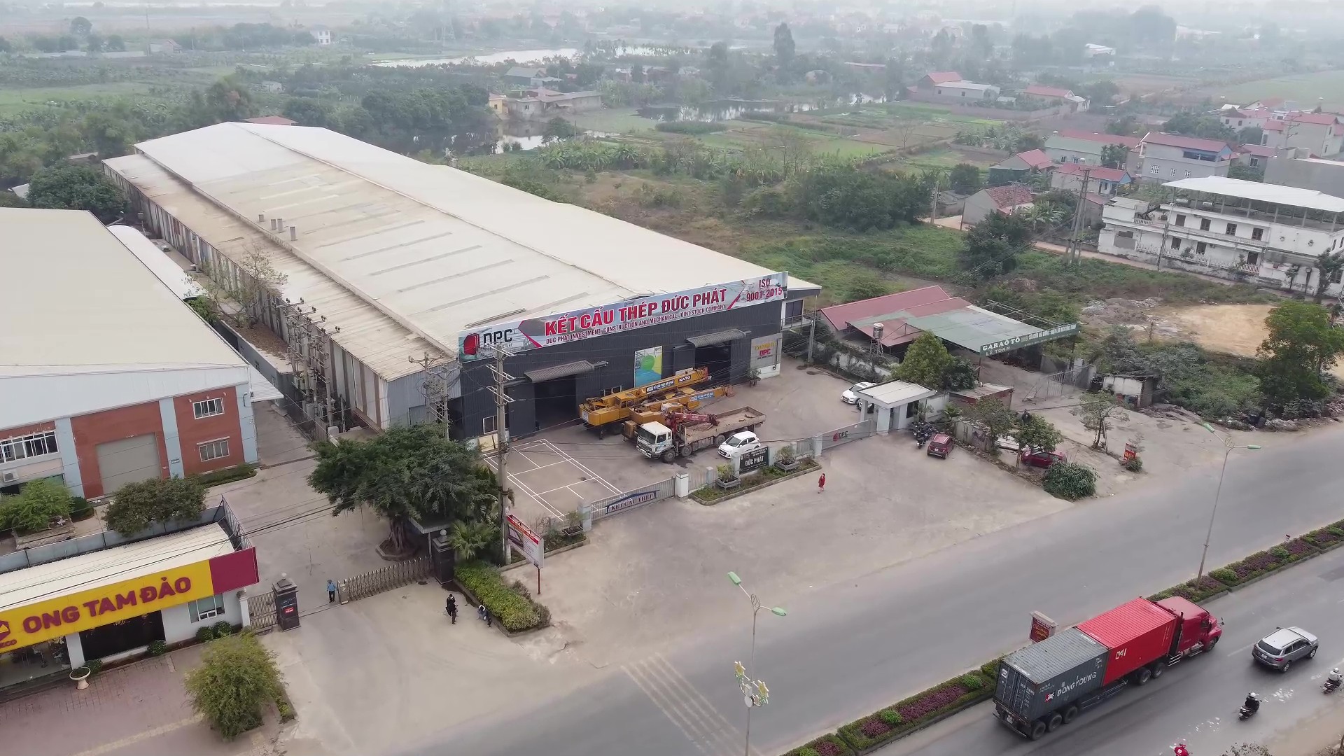 Kho xưởng công nghiệp tại dự án Thành Phát